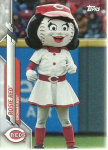 2020 Topps Opening Day Mascot Rosie Red card # M-10 Cincinnati Reds - Picture 1 of 1