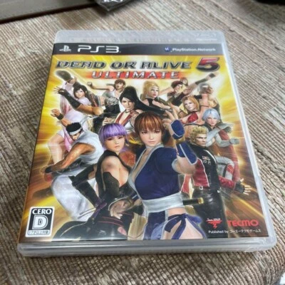 DEAD OR ALIVE 5 Ultimate Playstation 3 2013 Japan PS3 - Image 1 of 3