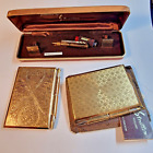 Stratton Notebook, Notebook with  Dust Cover  & Spare Pad, Cufflink and Tie Clip