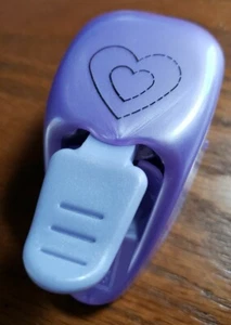 EK SUCCESS Heart Paper Punch For Crafts/Scrapbooking  - Picture 1 of 4