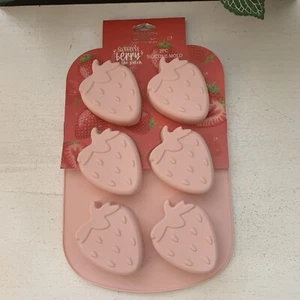 Ice Cube Mold Tray Fruit Shaped Fondant Chocolate Silicone Mold 6 Cavities - Picture 1 of 4
