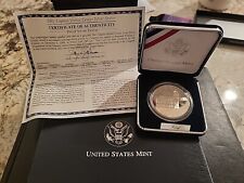 2001-P US Capitol Visitor Center Proof Silver Dollar w/ US Mint OGP - Box & COA