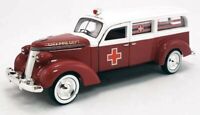 1937 Studebaker Armée Ambulance Van Avec Affichage Étui 1:43 Par Phoenix Mint