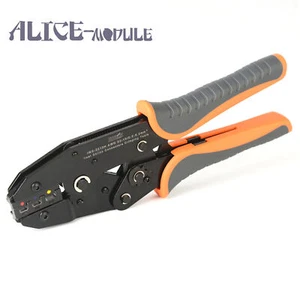 Crimping Tool For Insulated Connectors - Ratcheting Wire Crimper B2AM - Picture 1 of 6