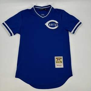 Cincinnati Reds Cartel El Chapo Baseball Jersey Shirt; Hudson & Co; Sz Mens Med - Picture 1 of 6