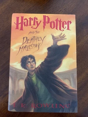Rare 1st Edition & 1st Print With Errors!!! Harry Potter And The Deathly Hallows Foto 1 de 4