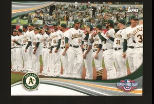 2017 Topps Opening Day Opening Day #ODB-12 - Oakland Athletics 17-511 - Picture 1 of 2