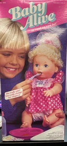 Vintage Kenner Baby Alive Doll In Original Box 1992 Minty Tested Works W20 - Bild 1 von 24