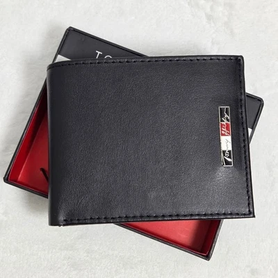 Tommy Hilfiger Cartera RFID Cuero Negro NUEVA Foto 1 de 4