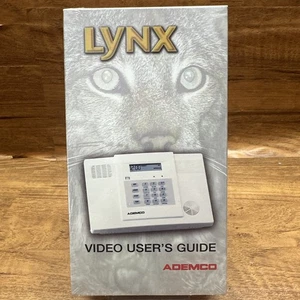 Lynx Heimsicherheitssystem Video Benutzerhandbuch VHS Ademco K3601 Neu in Verpackung versiegelt LYNXVHS - Bild 1 von 10