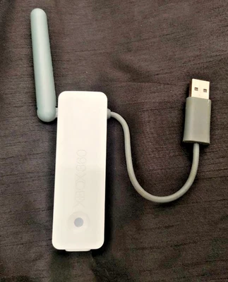 Microsoft Wireless Network Adapter Xbox 360 - White - Image 1 of 4