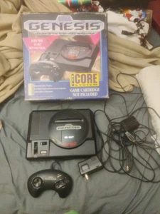 Sistema de consola Sega Genesis 1 - negro CIB completo en caja sistema central  - Imagen 1 de 24