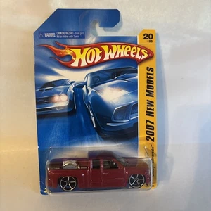 Hot Wheels Chevy Silverado **ERROR** No Bike** Red ** With Protector - Picture 1 of 8