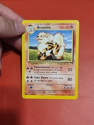 Pokemon Card Legendary Collection 36/110 Arcanine Uncommon - Image 1 of 4