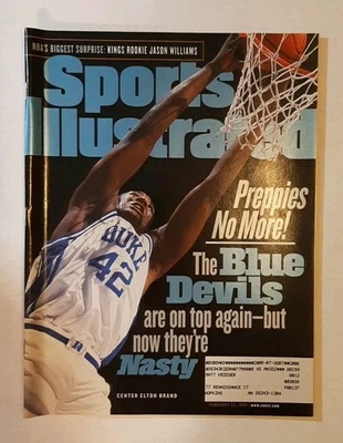 REVISTA DEPORTIVA ILUSTRADA MARCA ELTON DUKE BLUE DEVILS 22 DE FEBRERO 1999 Foto 1 de 2