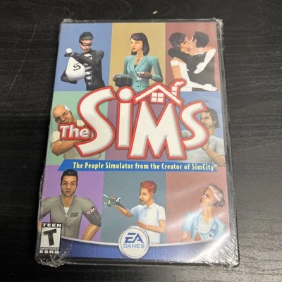 The Sims 1 Original PC Game 2000 2002 EA People Simulator - New Sealed - Image 1 of 2