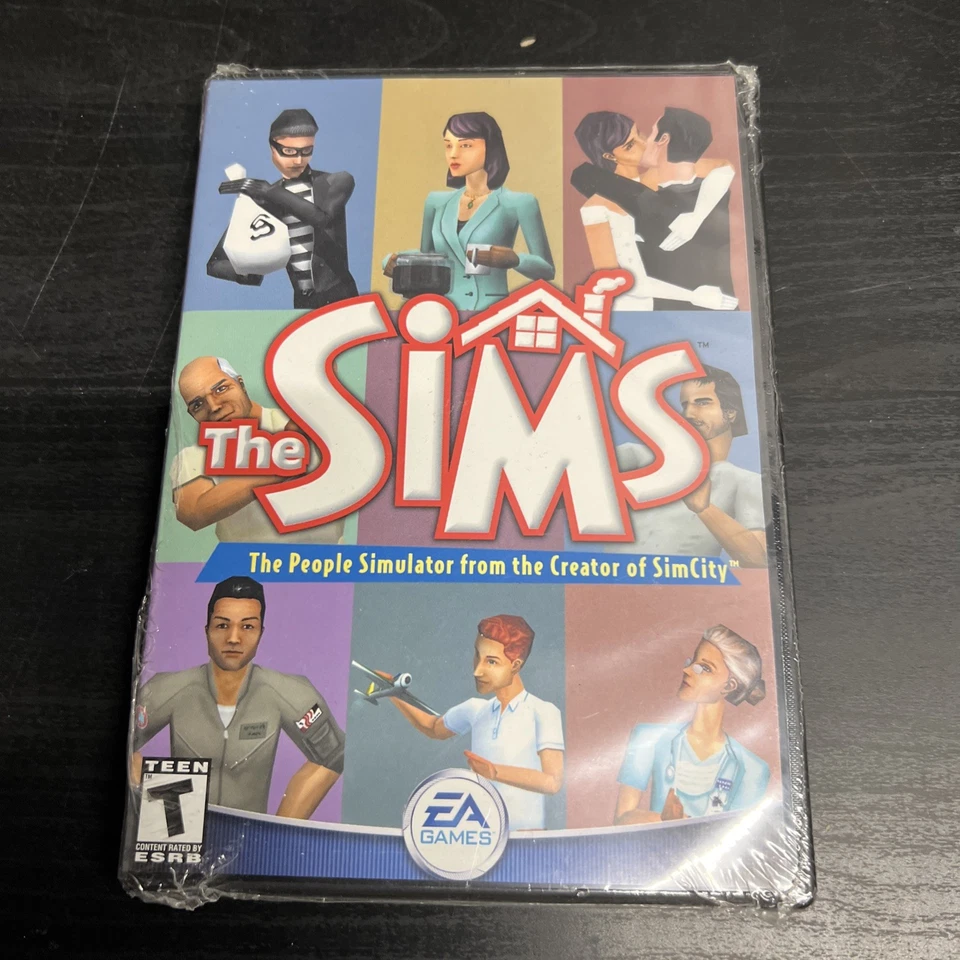 The Sims 1 Original PC Game 2000 2002 EA People Simulator - New Sealed - Image 1 of 2