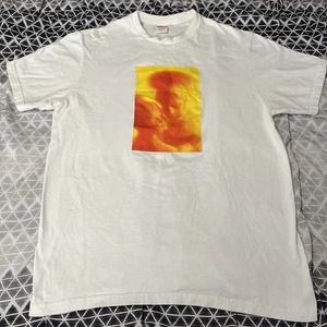 T-shirt Supreme x Andres Serrano Madonna e Bambino bianca taglia grande FW17 made in USA - Foto 1 di 8