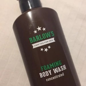 Barlow's Foaming Body Wash For Men Bath/Shower Concentrated 6.7 Oz