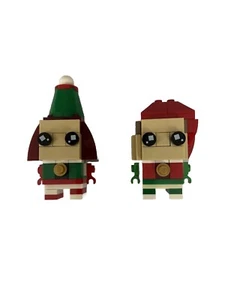 LEGO 40353 BRICKHEADZ ELF/ELFIE #86,87  LOOSE 2019 - Picture 1 of 5