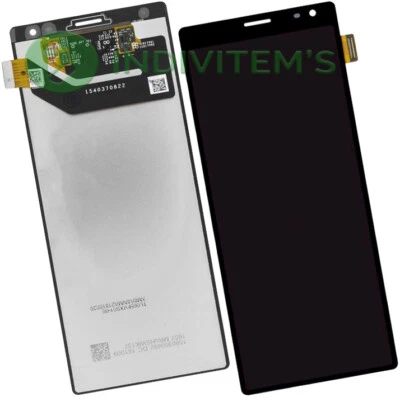 Für Sony Xperia 10 Plus i3213 Display Komplettes Bildschirm LCD + Touch Schwarz - Bild 1 von 3