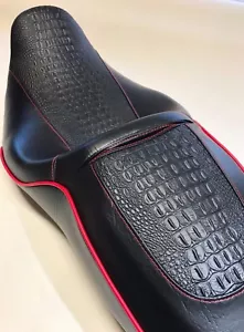 2011-up Harley Street Glide / Road Glide Gator Seat Cover Skin - Bild 1 von 9