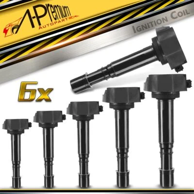 6x Ignition Coils for Honda Accord 2000-2003 Acura CL RL 2005-2008 TL 1999-2008 - Image 1 of 4