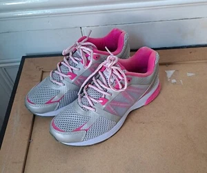 UK Size 7 Karrimor Women's Ladies Sneakers Trainers EU 41 Pink White Walk Gym Ru - Picture 1 of 12