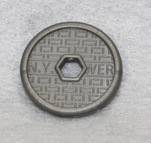 Imaginext TMNT Half Shell Heroes Manhole Cover NY Sewer Projectiles - Picture 1 of 2