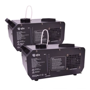 2x QTX Flare Vertical Smoke Fog Machine RGB CO2 Jet Type Effect inc Remote - Picture 1 of 5