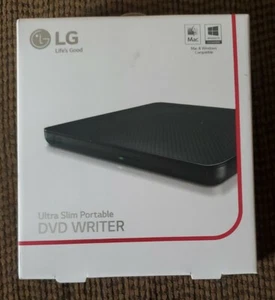 NEW LG Ultra Slim Portable DVD Writer Mac/Windows Comp - Picture 1 of 2
