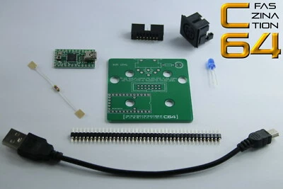 Faszination C64 | XUM1541 Commodore-Floppys an PC seriell/parallel BAUSATZ|#2091 - Bild 1 von 4