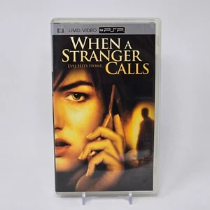 When a Stranger Calls (Sony PSP) UMD Video Movie CIB COMPLETE & TESTED - Picture 1 of 3