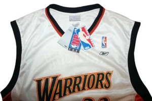 NEW! Vintage Reebok Large Mens Golden State Warriors Antawn Jamison NBA Jersey - Picture 1 of 7