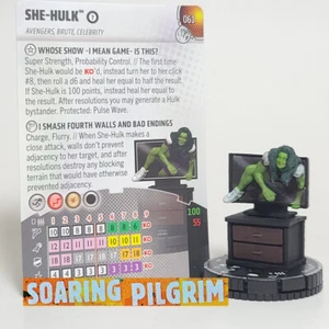 Marvel Heroclix  SHE-HULK  -  061  CHASE  Studios Next Phase Set - Picture 1 of 1