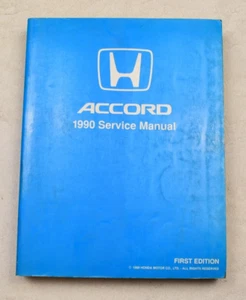 Honda Accord 1990 manual de servicio/de taller original - Imagen 1 de 1