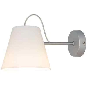 Syenite Wall Light Grey & White Silver Chrome Effect Fitting Downlight E27 New - Picture 1 of 3