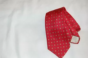 Corbata de seda roja para hombre Christian Dior - Imagen 1 de 6