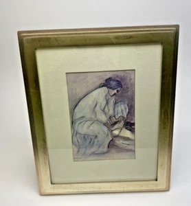 RC Gorman Signed 1976 Print Matted Framed - Picture 1 of 16