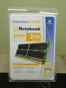 Centon 2GB PC3-10600 1333MT/S DDR3 SODIMM Notebook Memory Module 2GB1333D3LT - Picture 1 of 5