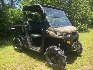 TrisngleATV RISER SNORKEL KIT 2016-2024 Can Am Defender HD5 / HD8 / HD9 / HD10 - Picture 1 of 7