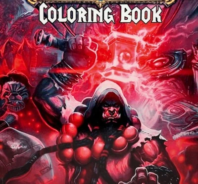 Libro para colorear World of Worldcraft WOW 2020 nuevo sin usar Foto 1 de 4