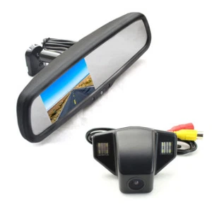 Backup Camera & Replacement Rear Mirror Monitor For Honda CRV CR-V - Picture 1 of 10