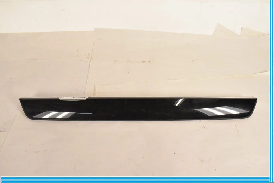 2014 BMW 750I 750LI REAR DECK SHELF PANEL WOOD TRIM MOLDING, 51467967900, OEM - Imagem 1 de 4