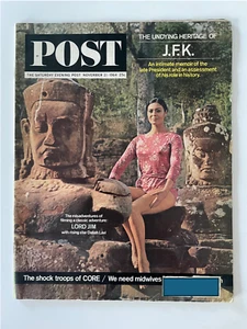Saturday Evening Post Magazine 11/21/1964 President JFK Kennedy Daliah Lavi - Picture 1 of 24
