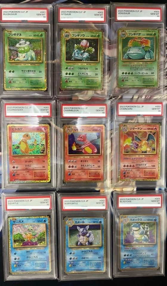 【Sequential】PSA 10 Charizard Blastoise Venusaur Holo classic 2023 Pokemon Card  - Image 1 of 1