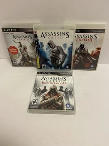 Assassins Creed Bundle Lot - PS3 - AC 2, 3, Brotherhood, Revelations - CIB - Bild 1 von 10