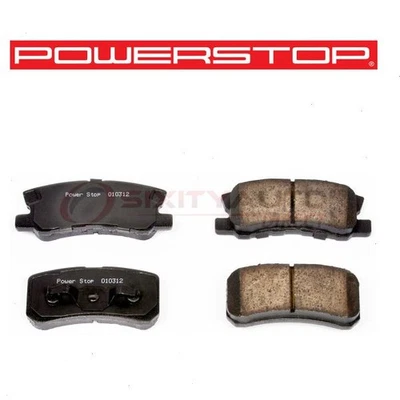 PowerStop Rear Disc Brake Pad Set for 2011-2012 Mitsubishi RVR - Braking tk Foto 1 de 4