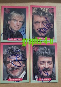 John Lodge Graeme Edge Ray Thomas signiert Moody Blues Autogramm Proof COA   - Bild 1 von 11