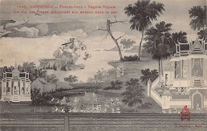 Cambodia - PHNOM PENH - The Royal Pagoda - The Monkey King - Publ. P. Dieulefils - Picture 1 of 2